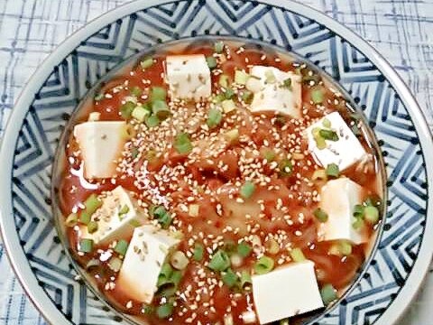 ☆キムチ豆腐冷麺☆